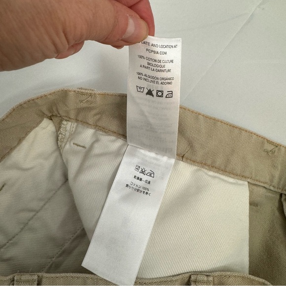 Patagonia Duck Pants Mens 35 X 30.5 Beige Straight Fit Organic Cotton WORK WEAR - Picture 5 of 12